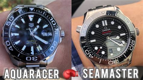 omega seamaster 300m vs tag heuer aquaracer|omega vs tag heuer review.